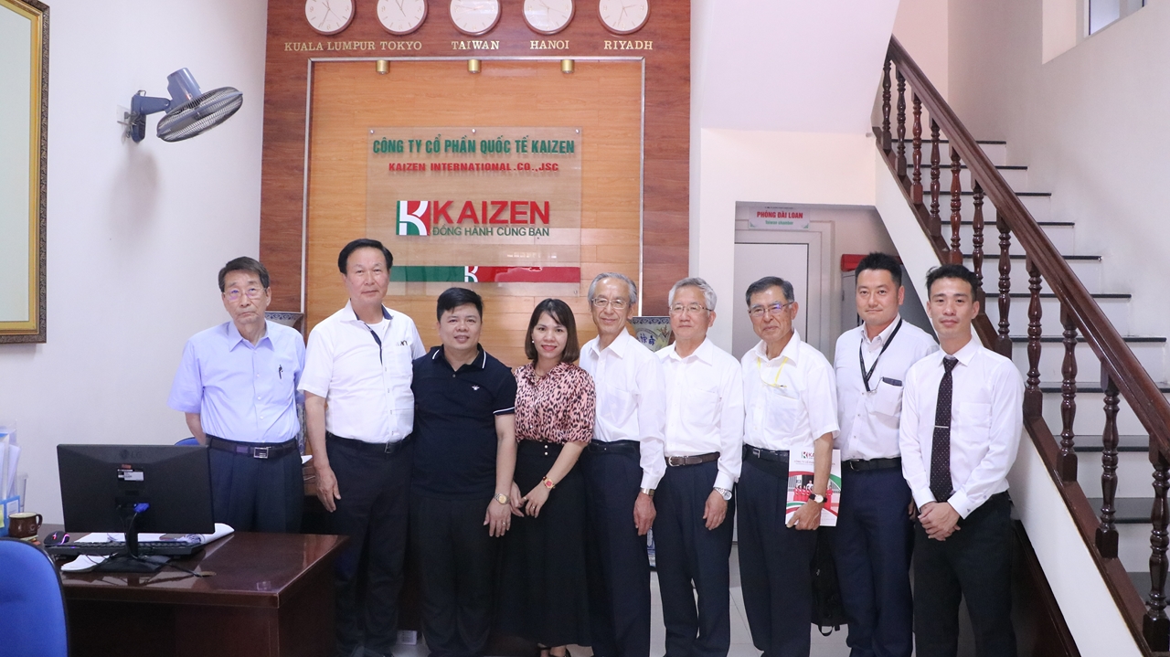 Đoàn đại biểu Thành phố Fukuroi, tỉnh Shizuoka, Nhật Bản về thăm và làm việc cùng Kaizen