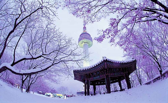 Tháp Namsan một điểm đến lý tưởng khi du lịch Hàn Quốc