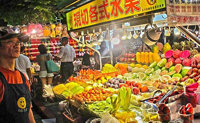  Các khu chợ đêm nổi tiếng về ẩm thực của Đài Bắc     
